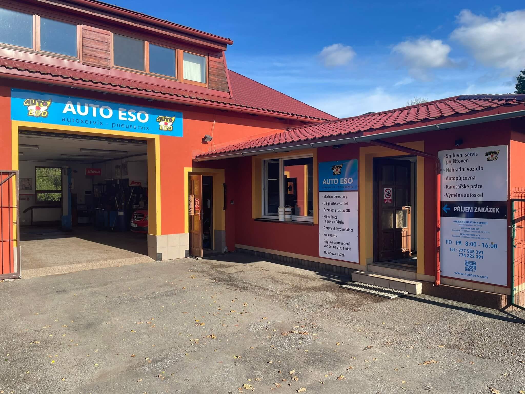 Kancelář firmy AUTO ESO