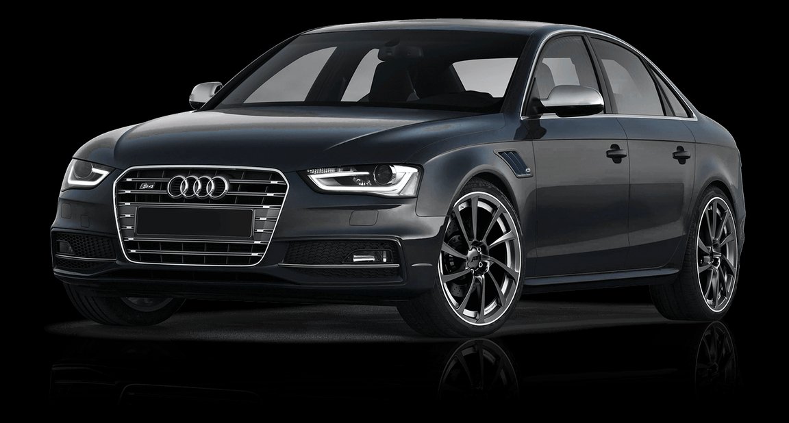 Černé moderní vozidlo